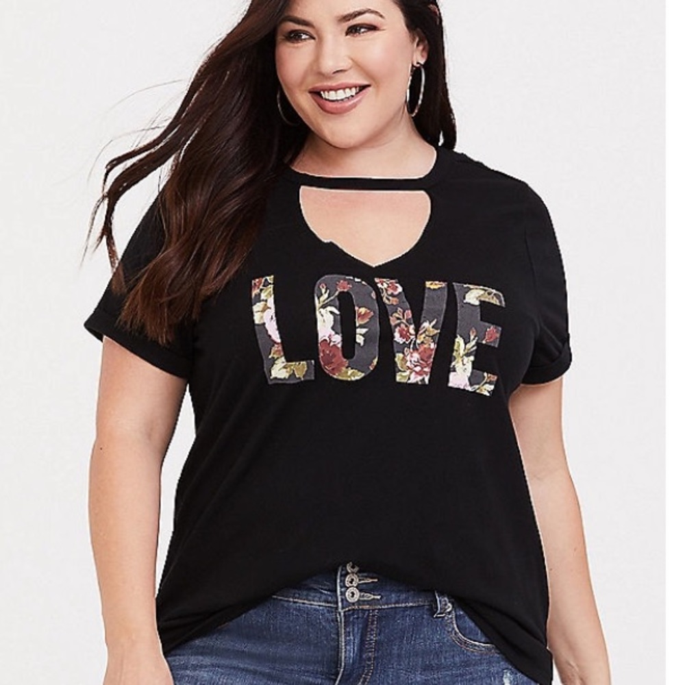 Cotton graphic T